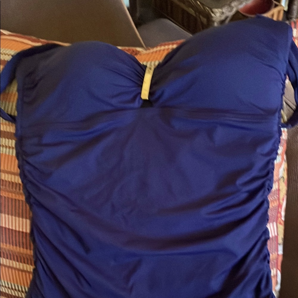 Tammy Bahama Swim Top Navy M